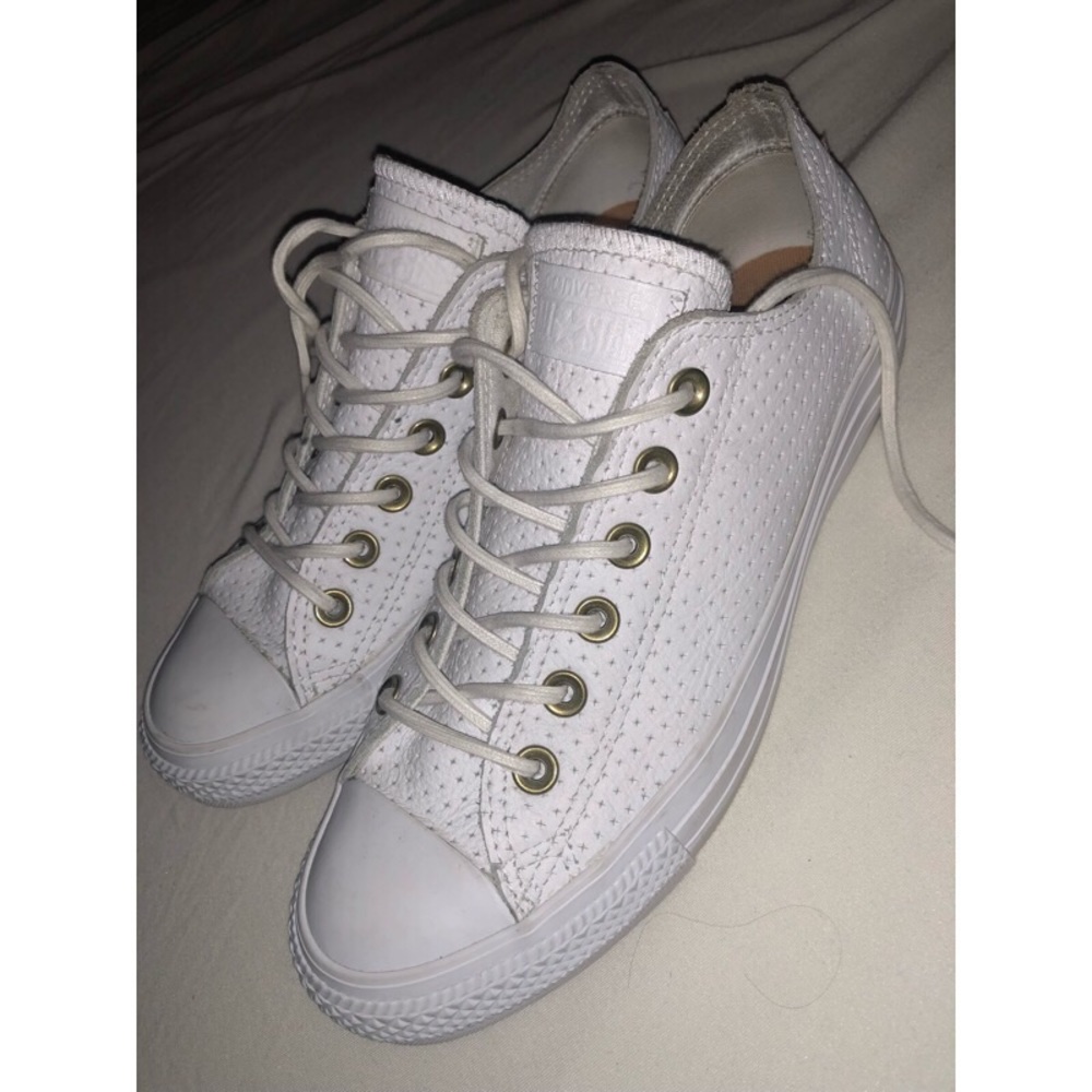 Converse All Stars (all white leather)